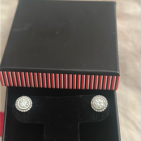 Diamond VS2-SI G-H Studs 14KWhite Gold Screw Backs GIA 1.73ct Solitaire Old Mine - Picture 3 of 12